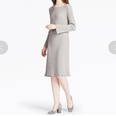 UNIQLO ユニクロ ニットワンピースの画像