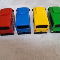 ちびっこバス　タヨ　ミニカー（４台セット）の画像
