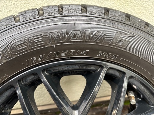 スタッドレスタイヤ　165/65R/14 79Q グッドイヤー　Ice navi6