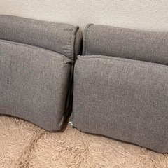 座椅子 折り畳み コンパクト
 小さい 椅子 2点セット 中古良品の画像