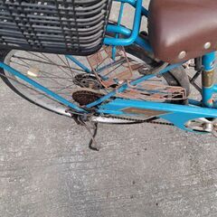 取引中　ちょっとレトロ？な　自転車の画像