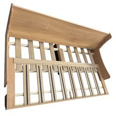 ◇【展示品】Meuble Dorothy モーブル ドロシー ソファベッド ごろ寝ソファ デイベッド 天然木 参考価格 15万前後 2人掛け 3人掛けの画像