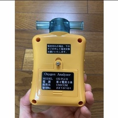 動物　ペット　酸素濃度計OX-プラス　ユニコム製の画像