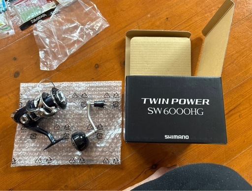 美品リール値下げ　21ツインパワーSW 6000HG