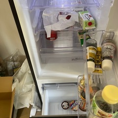 冷凍冷蔵庫　三菱　ブラック　1人用の画像