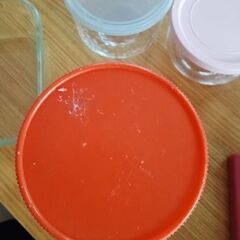 ガラスの容器　五点の画像