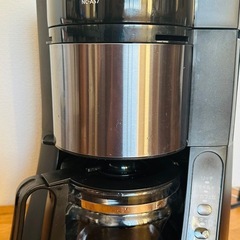 【綺麗です】パナソニック 沸騰浄水コーヒーメーカー 全自動タイプ ブラック NC-A57-Kの画像