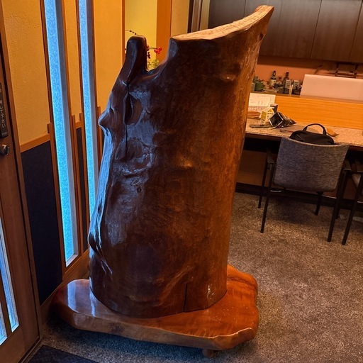 屋久杉衝立オブジェ (池本雅宏) 柳川のインテリア雑貨/小物《置物
