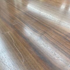 A-623【リユースのサカイ野々市店】ジモティ来店特価‼ ニトリ NITORI センターテーブル リブレス120 ブラウン 木製 木目調 クリーニング済みの画像