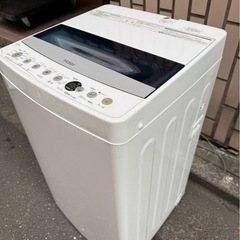 格安★Haier 自動電気洗濯機　JW-C45D 2020年製の画像