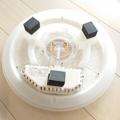 商談中★【美品】 LED照明 ウッドフレームタイプ アイリスオーヤマの画像