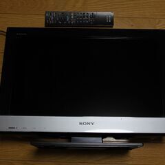 ソニー22インチテレビの画像