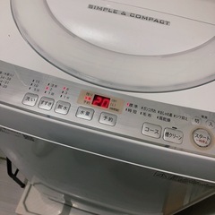 SHARP 洗濯機の画像