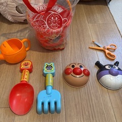 アンパンマン　お砂場セット等の画像