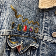 ヴィンテージ　デニムジャケットの画像