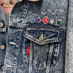 ヴィンテージ　デニムジャケットの画像