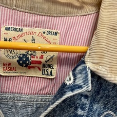 ヴィンテージ　デニムジャケットの画像