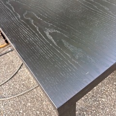 ドウシシャ 木製 コーヒーテーブル ダークブラウン ローテーブルの画像