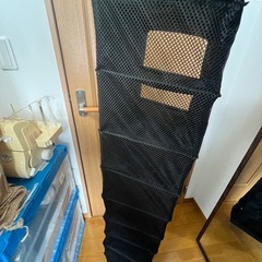 IKEA、収納ケース、黒、24番の画像