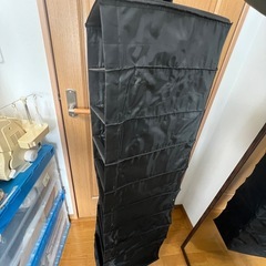 IKEA、収納ケース、黒、24番の画像