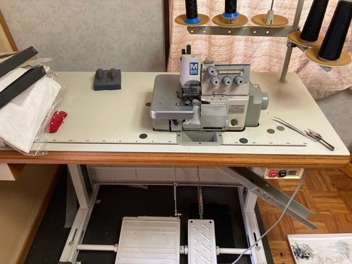 ペガサス　工業用　ロックミシン　家庭用電源　年末まで掲載