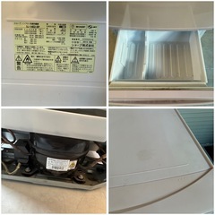 SHARP ノンフロン冷凍冷蔵庫 SJ-14E2-SP 2015年製 シャープの画像