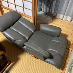 リクライニング付き　回転、座椅子の画像