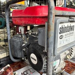 【中古】新ダイワ shindaiwa EGR2600 発電機 60Hz 43㎏ レギュラーガソリン【ハンズクラフト佐賀】の画像