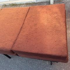 シングルサイズ 折りたたみベッドフレーム 折りたたみマットレスの画像