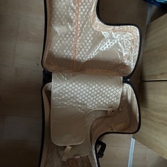 子どもが座れるキャリーケースの画像