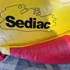 ポンプも付けます　水上バイク　バナナボート　ジェットスキー　湖で一度使用のみ　スノーモービルでも使用可能の画像