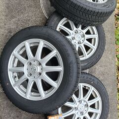 【24年製】175/65R15　ブリジストン　BLIZZAK　VRX2 スタッドレスタイヤ(ホイール付)の画像