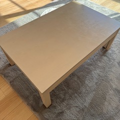 伸長式ローテーブル ダイニングテーブル の画像