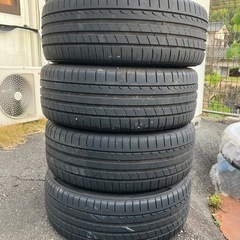 アルミ付きタイヤ４本セット　205/45ZR 17の画像