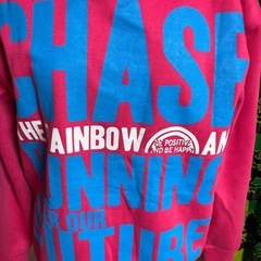 メンズフード付きトレーナー無料でお譲りします。の画像