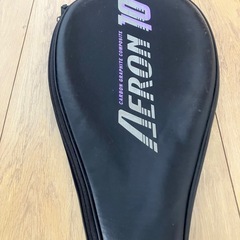 硬式軟式テニスラケット　中古計3本　ケース付の画像