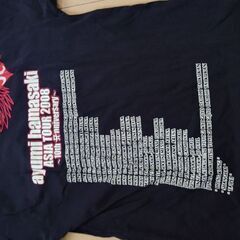 ☆浜崎あゆみ☆Tシャツ☆ASIA TOUR2008☆Sサイズ☆の画像
