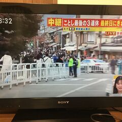 2011年製　ソニーブラビア３２　映ります！の画像