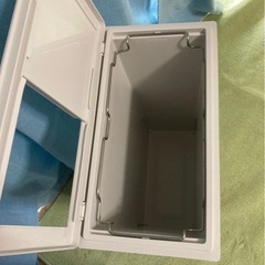 【1個1,000円・2個あり】無印良品 ゴミ箱 スライド窓付き横開き蓋 45Lの画像