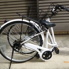 6段変速折り畳み自転車の出品です。の画像
