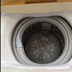 洗濯機、洗濯機ラック付き０円の画像