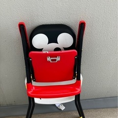 ハイチェア　ミッキーの画像