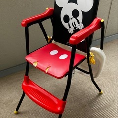 ハイチェア　ミッキーの画像