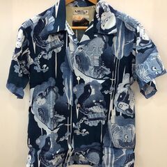 【ジャングルジャングル岸和田店】SUNSURF サンサーフ　北斎　アロハシャツ　SS38936　南大阪 岸和田市 貝塚市 泉佐野市 和泉市 忠岡町 熊取町の画像