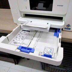 EPSON エプソン PX-M730F 2021年製 A4カラーインクジェット複合機 ビジネスプリンター コピー FAX スキャン 中古 基本動作確認済み 苫小牧西店の画像