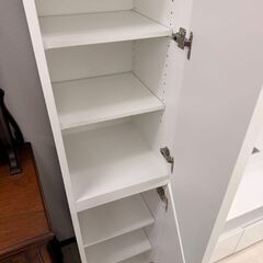 【ドリーム尾浜店】TVボード WH　高さ(H)190.5×幅 (W)230× 奥行(D)42(cm)の画像