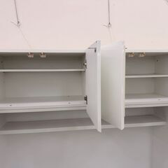 【ドリーム尾浜店】TVボード WH　高さ(H)190.5×幅 (W)230× 奥行(D)42(cm)の画像