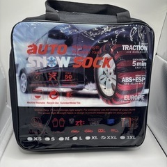 スノーソックス 布製 タイヤチェーン 非金属 雪 簡単装着 ジャッキアップ不要の画像