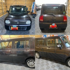 スズキ　アルトラパン　ラパン　平成25年　Ｘセレクション 4WD HE22S 11万キロ　車検令和8年5月まで　スマートキー　スタッドレスタイヤの画像