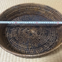 籐籠 11個 かご 籠の画像